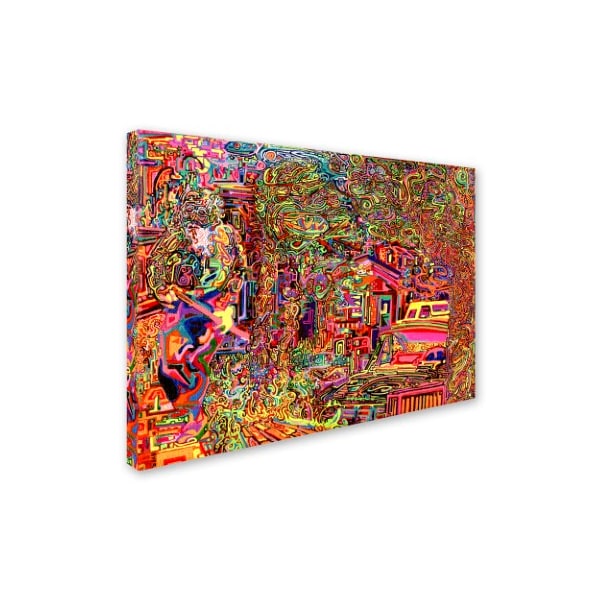 Josh Byer 'One Inch Further' Canvas Art,18x24